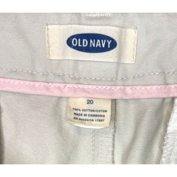 Old Navy Womens Khaki Cotton Ankle Pants Size 20 - Picture 4 of 7
